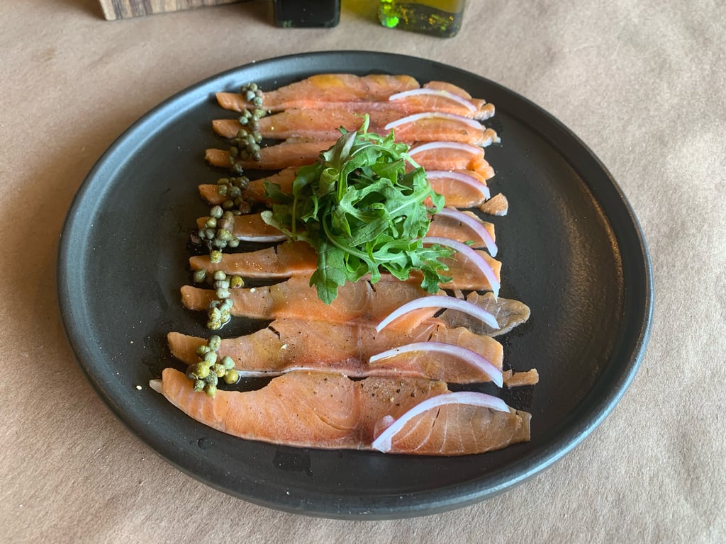 Carpaccio de Salmón