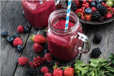 Smoothie Frutos Rojos