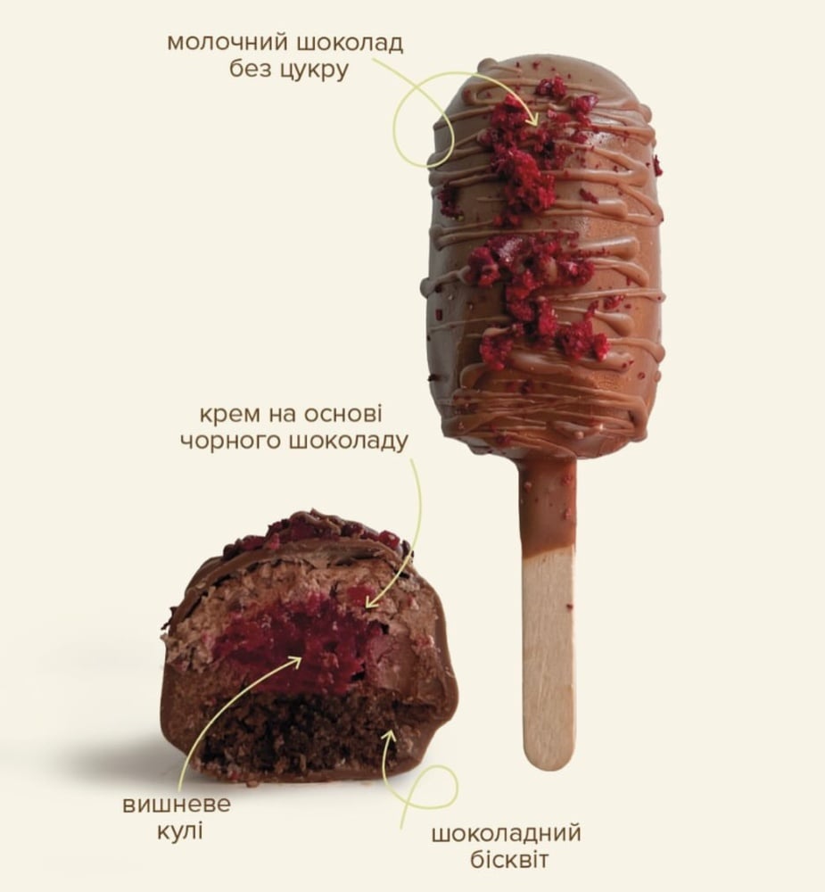 Ескімо без цукру Вишня
