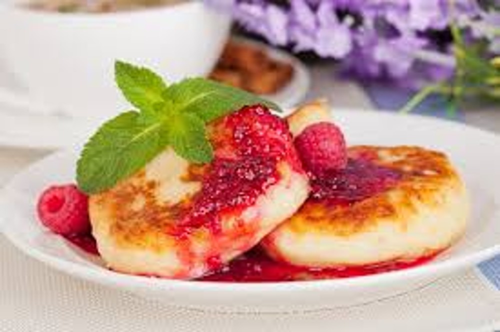 Сирники із фруктовим джемом б/г б/л  90/25г