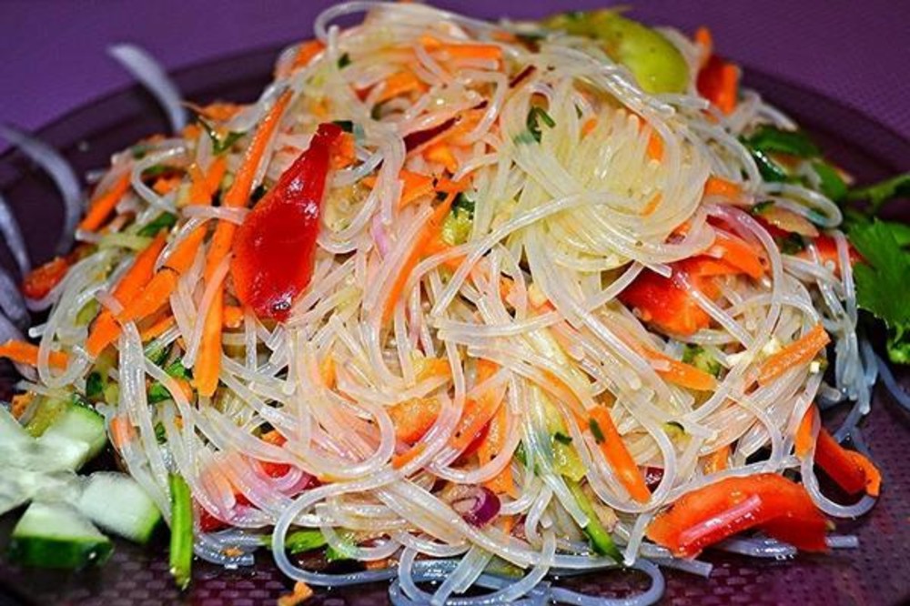 Фунчоза з овочами 150г