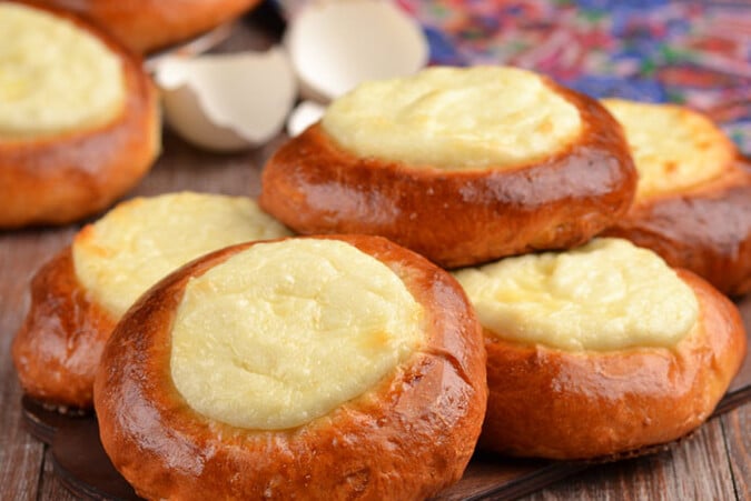 *Ватрушка із сиром 60г