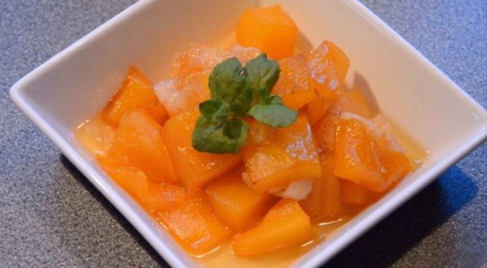 Гарбуз запечений з апельсином 100г