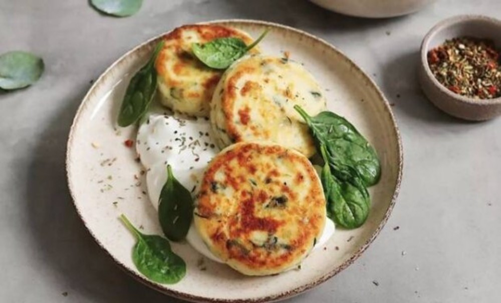 Сирники зі шпинатом  80г (2 шт)