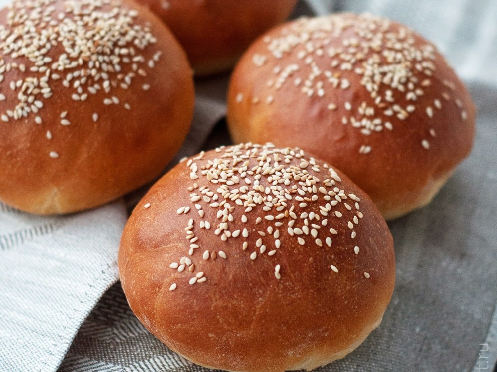 Булочка бургерна 40г