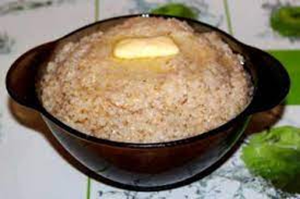 Каша ячна із вершковим маслом  120г