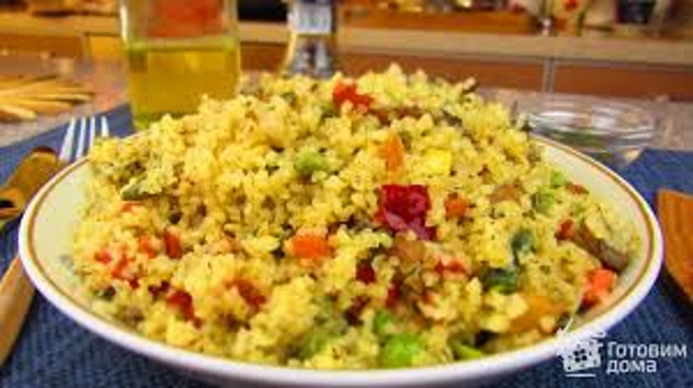 Булгур із овочами 120г