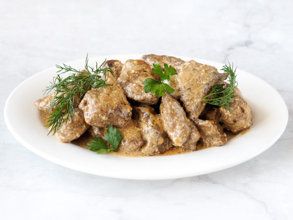 Печінка куряча тушкована апетитна 75г