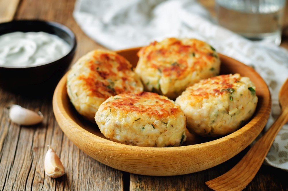 Биточок рибний по домашньому бг/бл  50г