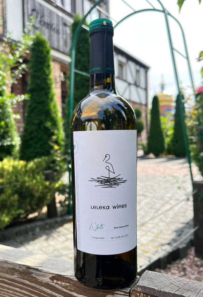 Вино Leleka Wines біле н/сол.50г