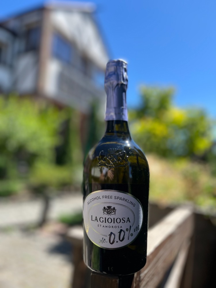 Вино ігр.біле н/с безалк. "La Gioiosa" 0,75л
