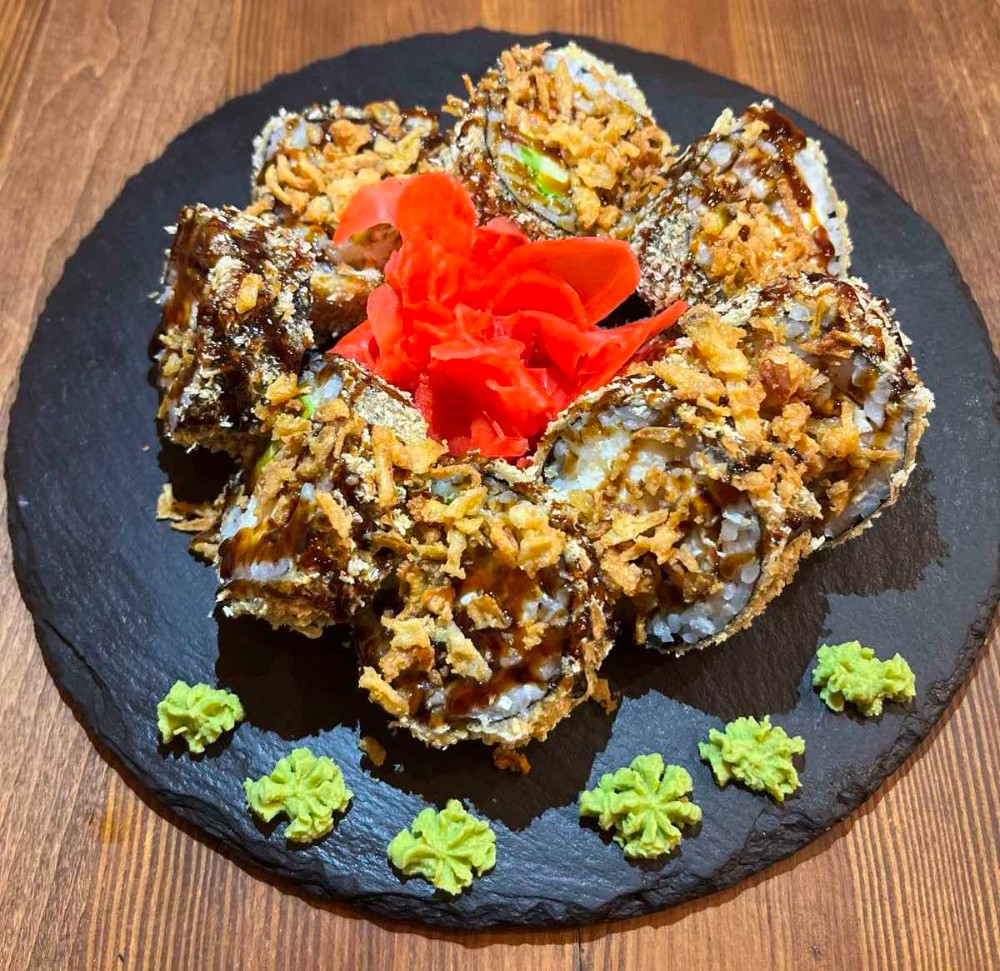 Рол Темпура з вугрем 450гр.