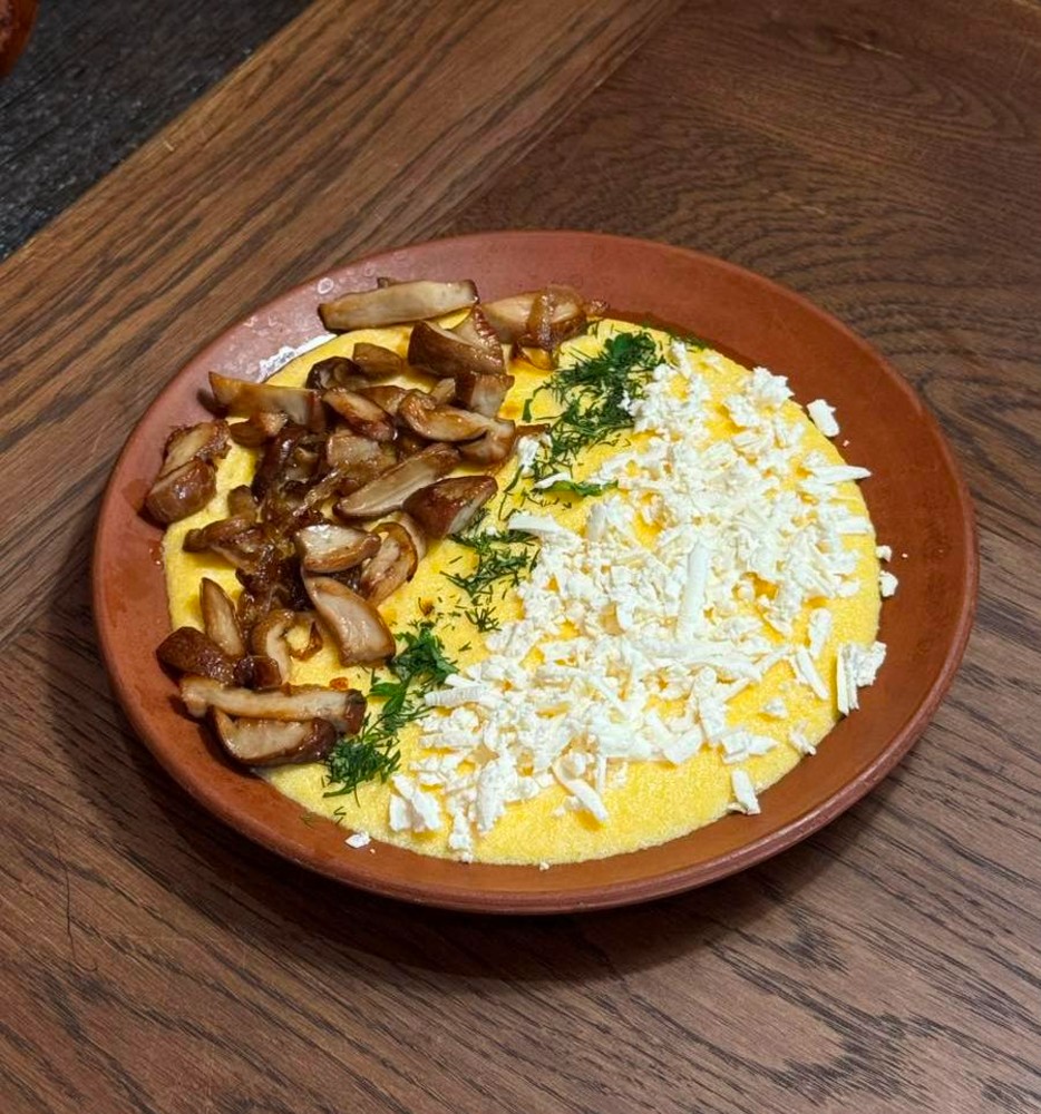 Банош з білими грибами пісний 420г