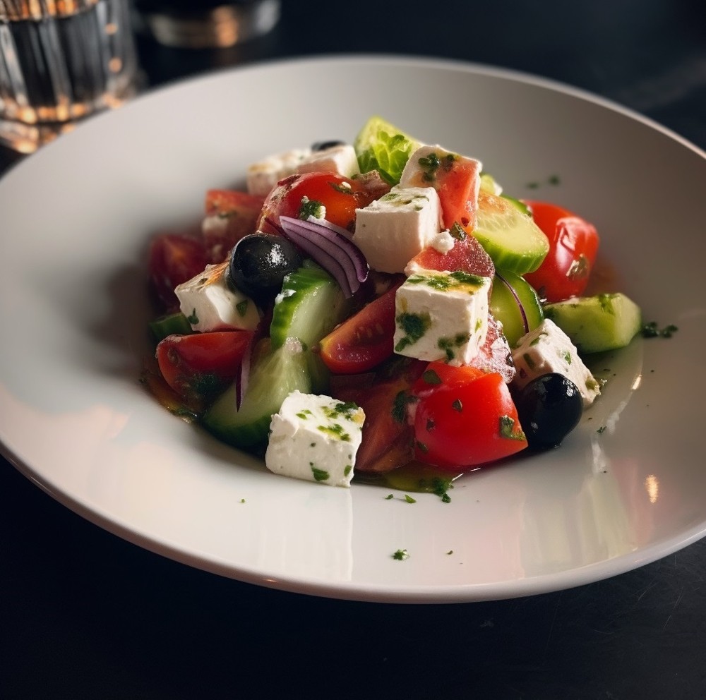 ბერძნული სალათი • Greek Salad