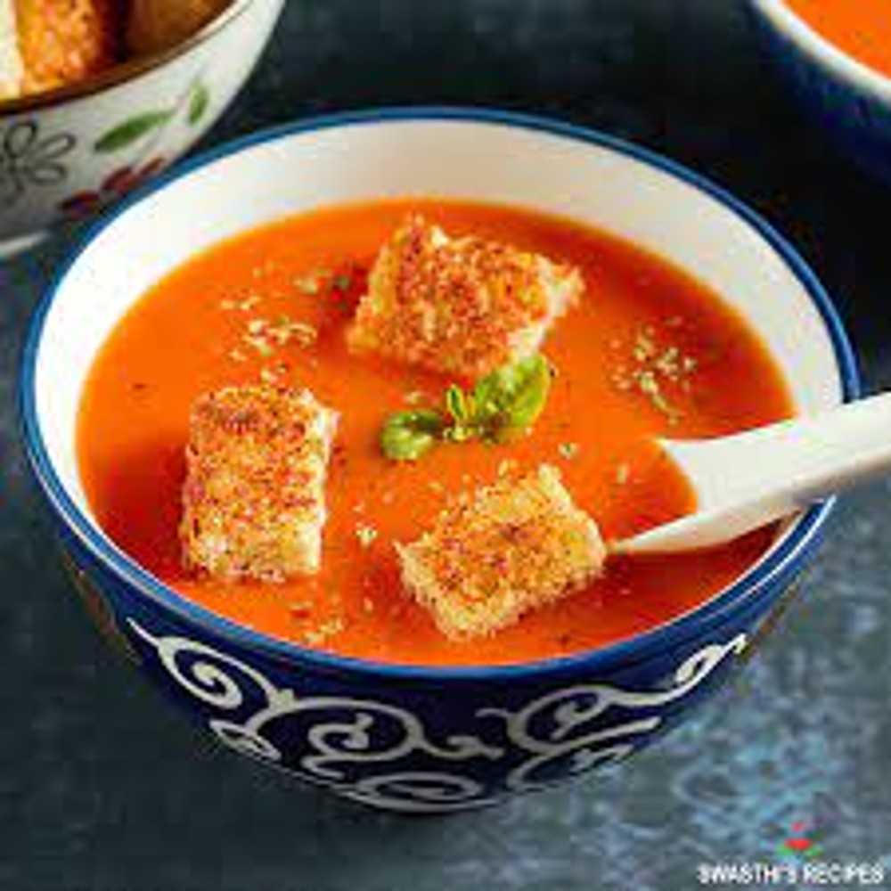 ტომატის კრემ სუპი • Tomato Cream Soup