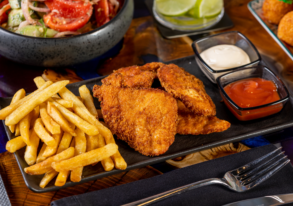 ქათმის შნიცელი • Chicken Schnitzel