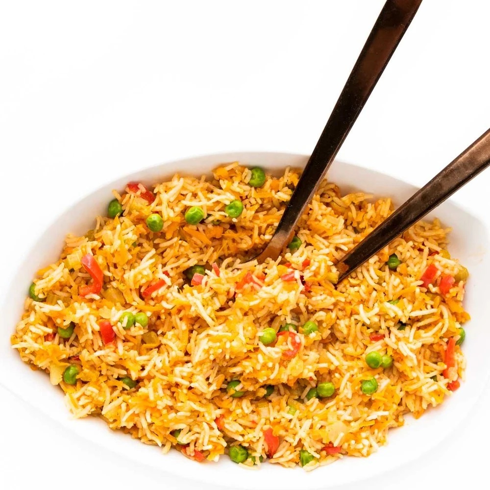 ბრინჯი ბოსტნეულით • Rice with Vegetables