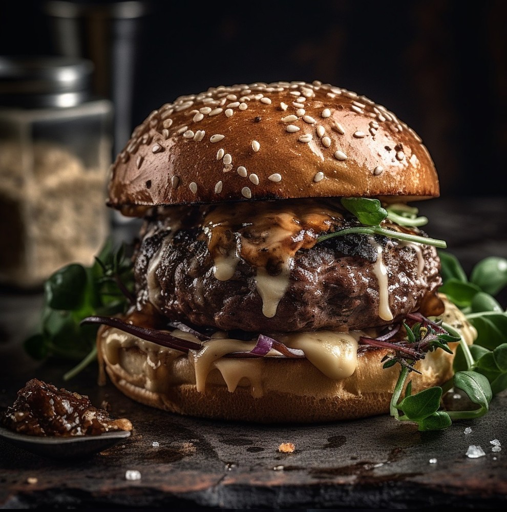 Truffle Burger.