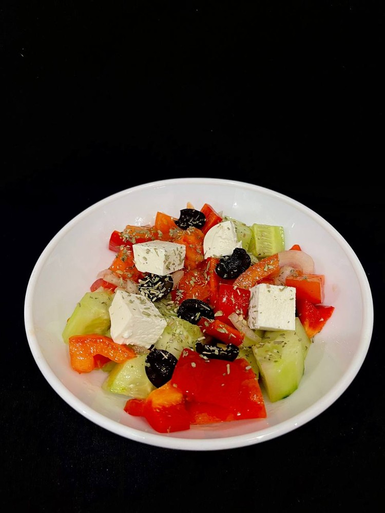 Салат грецький/Greek salad.