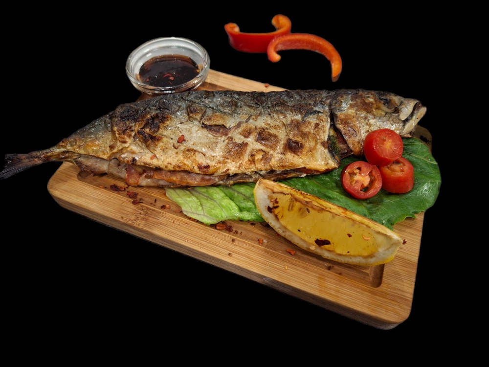 Скумбрія запечена