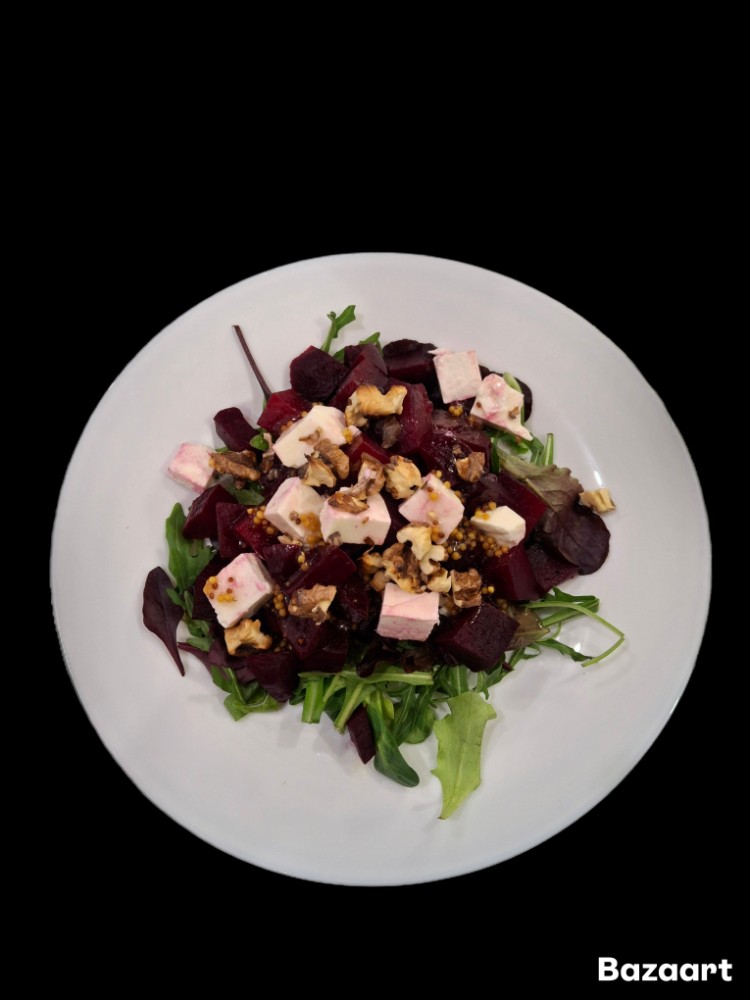 Салат з буряком та фетою 