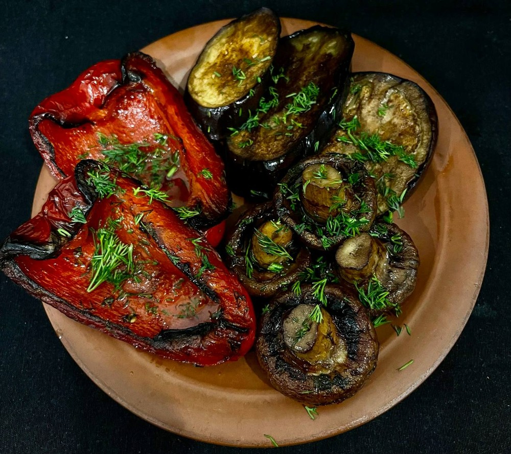 Овочевий гріль/Grilled vegetable.200g