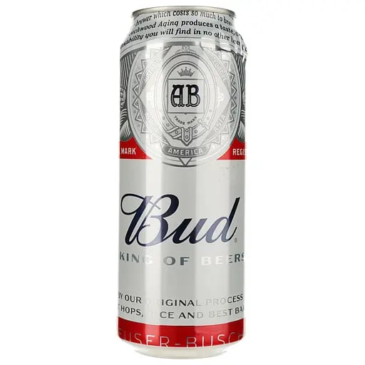 Пиво Bud 0.5л