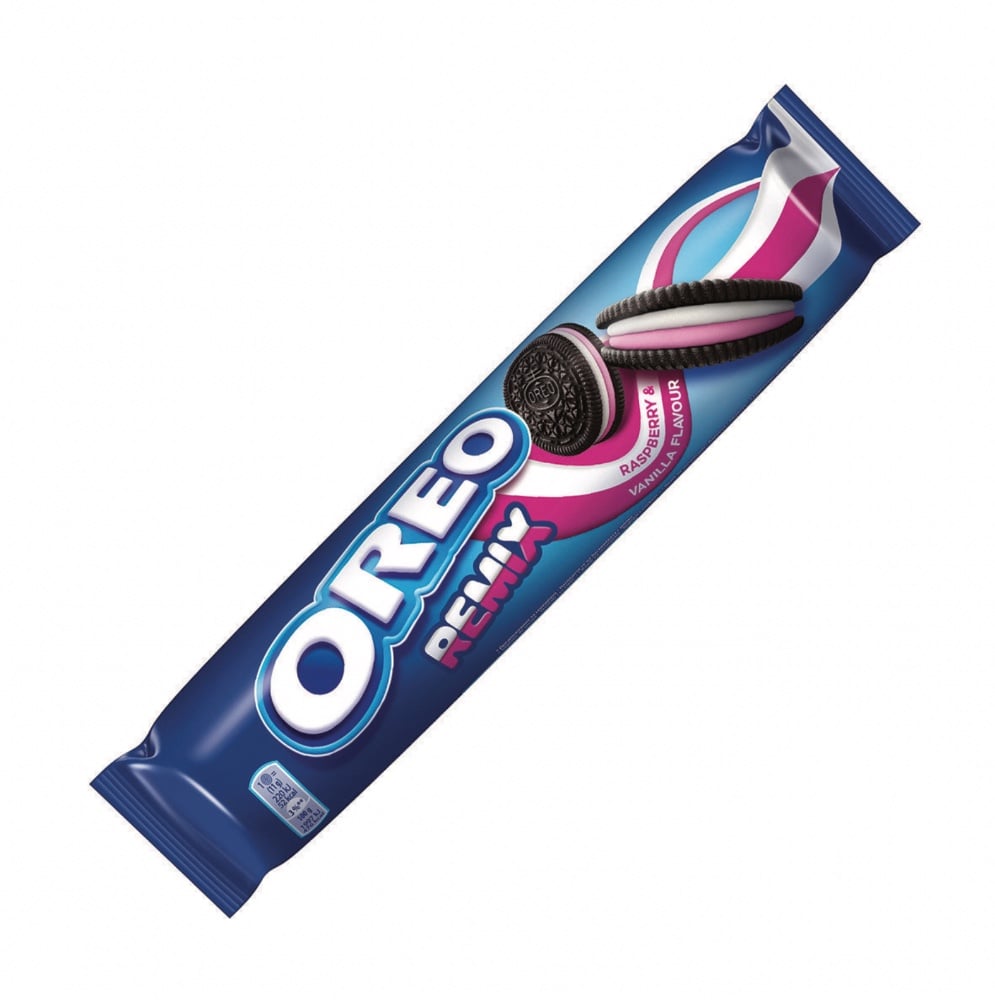 Печиво Oreo Remix Raspberry&Vanilla, 157 грам