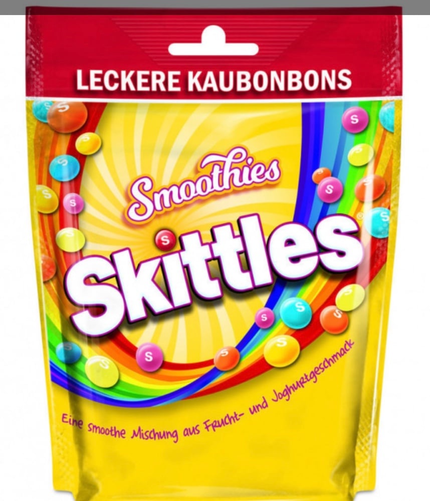 Skittles Smoothies жувальні фруктові цукерки, 160 грам