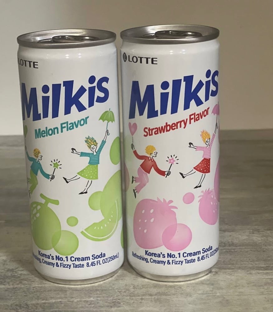 Напій газований молочний Milkis 250мл