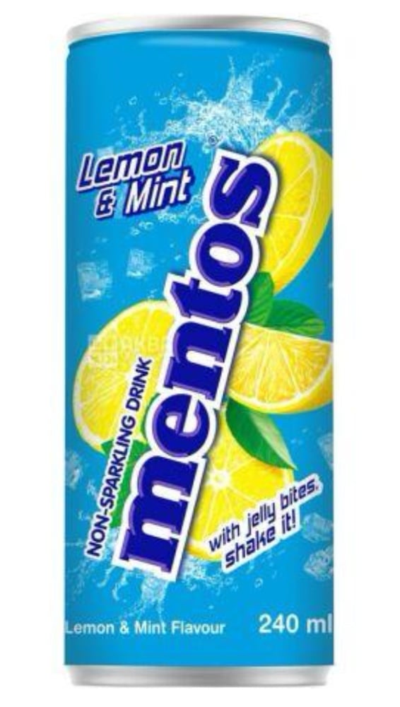 Mentos лимон-мʼята 240ml