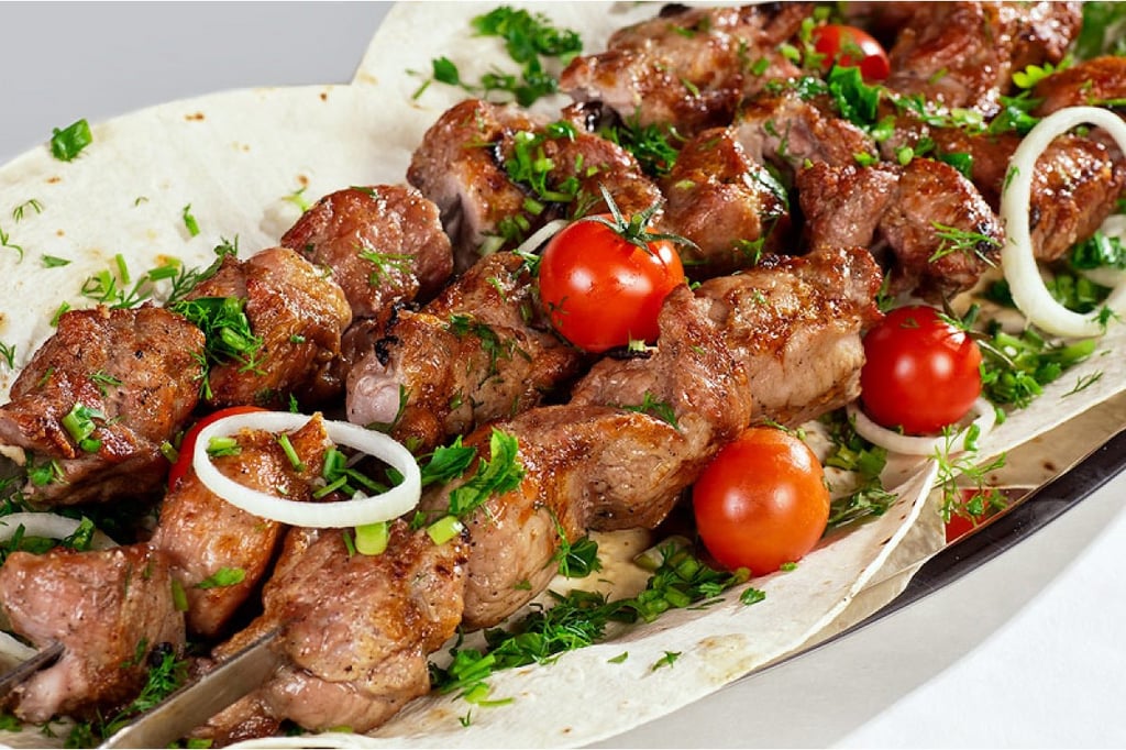 Шашлык из свинины кусковой