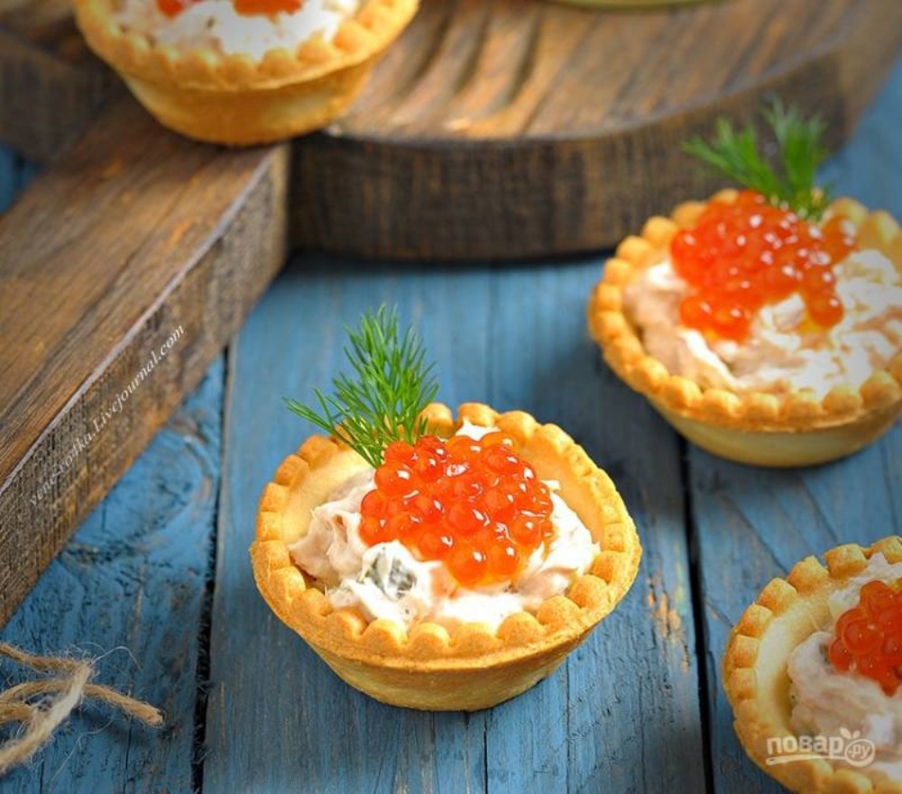 корзинки з ікрою