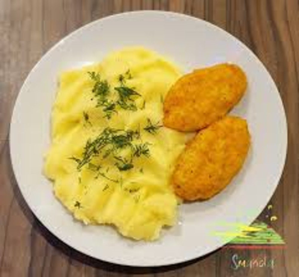 Картопляне пюре з котлетками