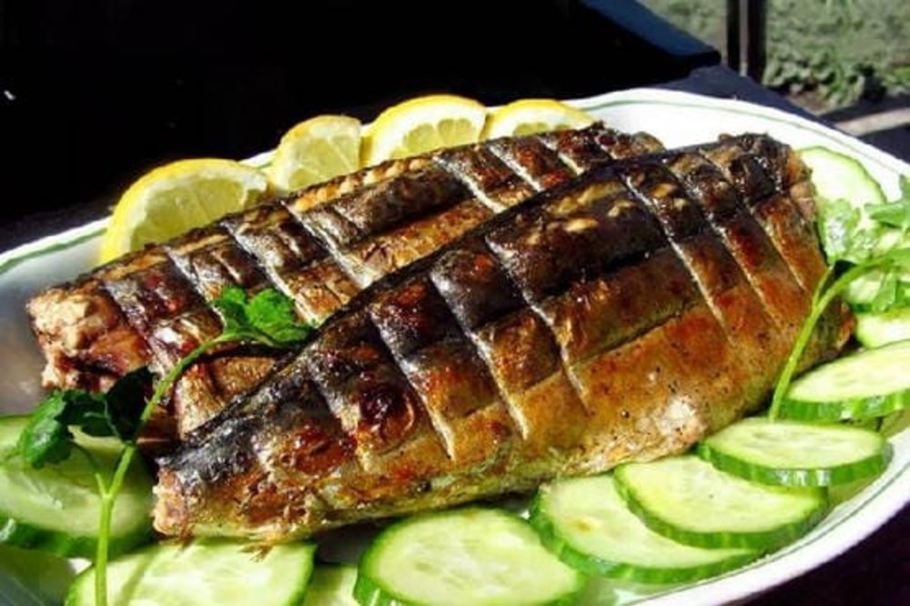 Філе Скумбрії на Мангалі