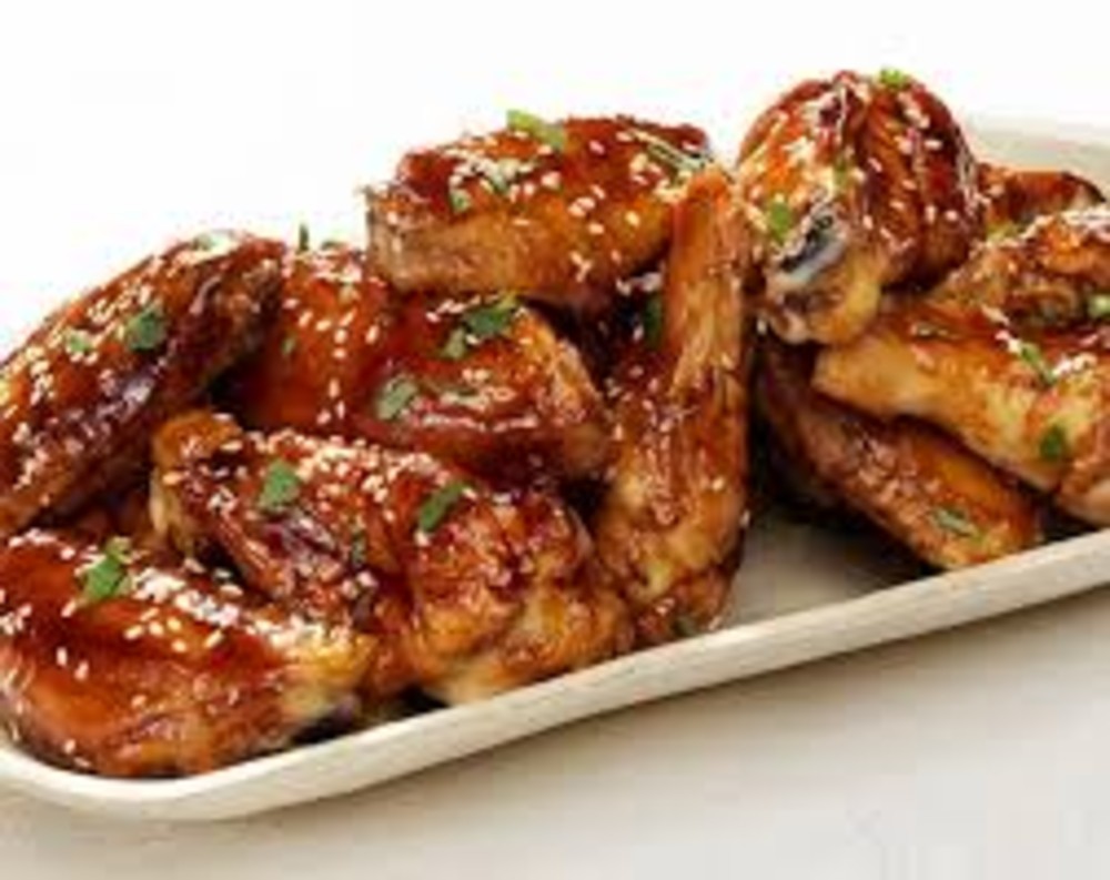 Курячі крильця в соусі теріякі