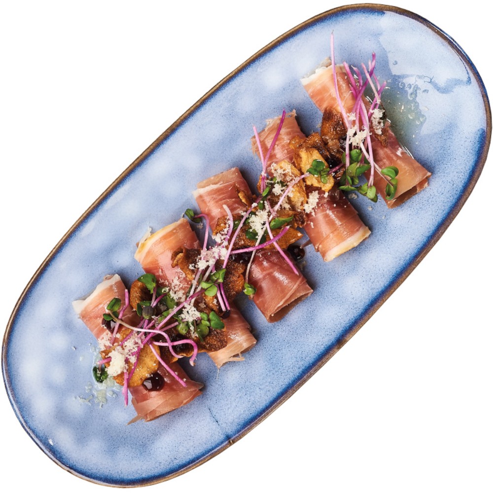 прошуто де рукола з грушею