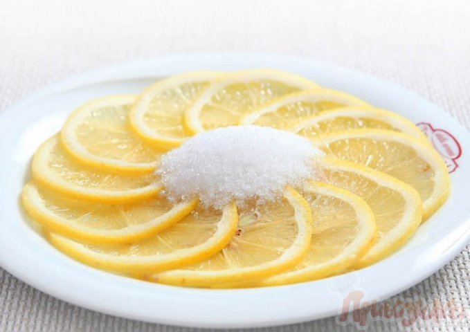 Лимон з цукром