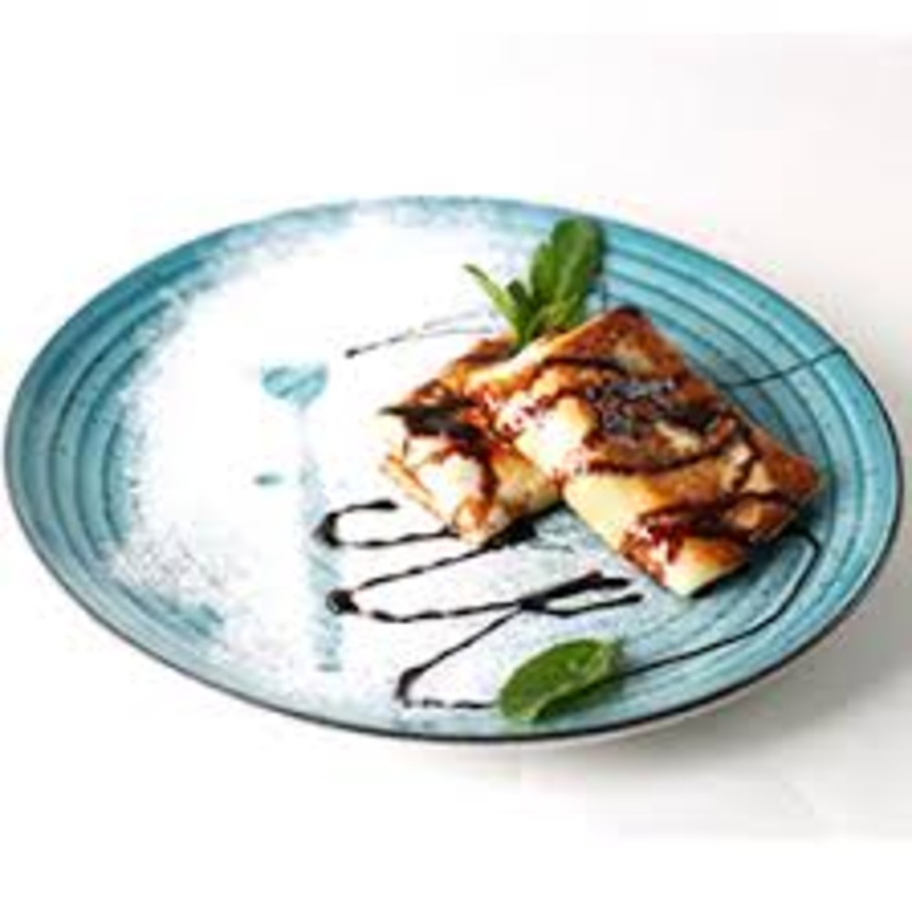 млинці з нутелою та бананом