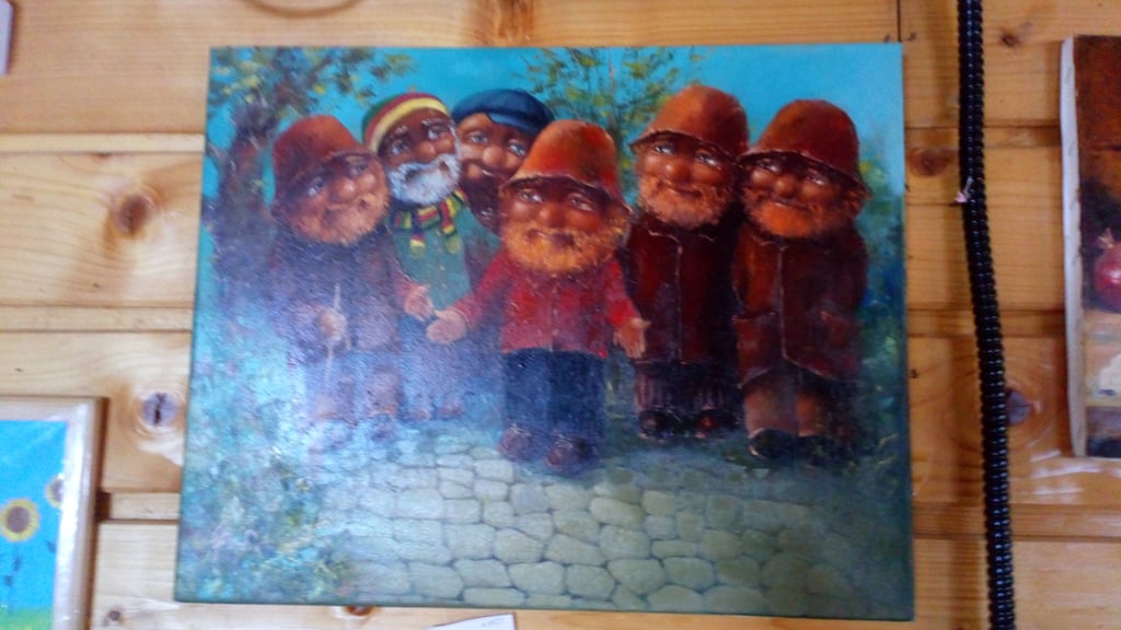 Вербещук " Серйозна розмова " 40*50