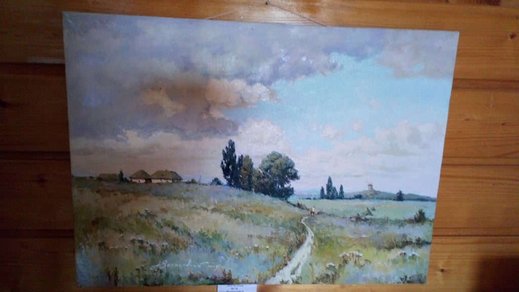 Великодній " Літо за селом" 50*70 7249