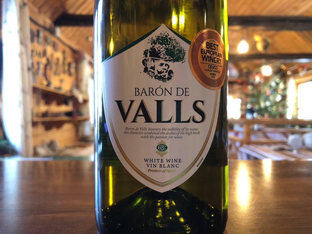 Вино Іспанії Baron de Valls Vin Blanc (н/сухе)