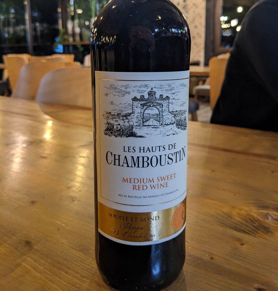 Вино Haut Chamboustin  н\сoл червоне Франція