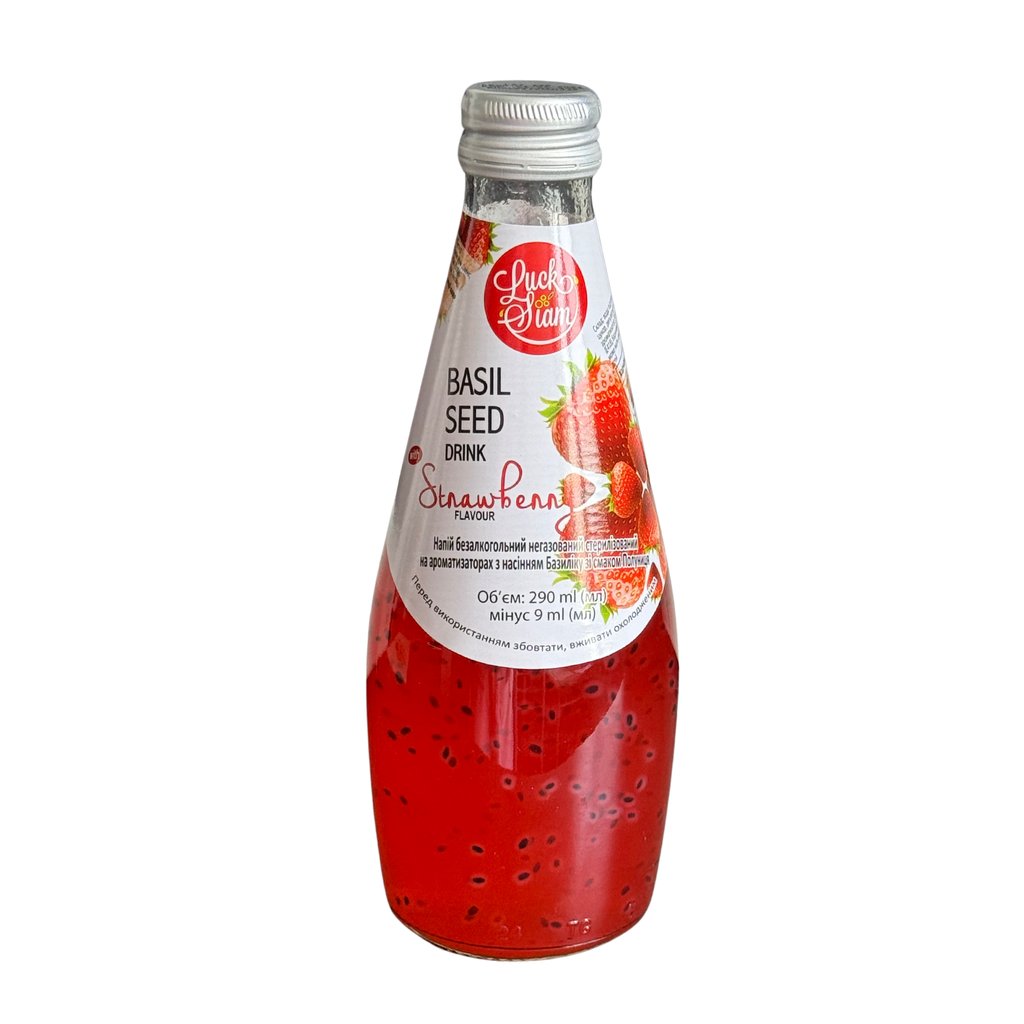 Luck Siam Полуниця з насінням Базиліку 290 мл