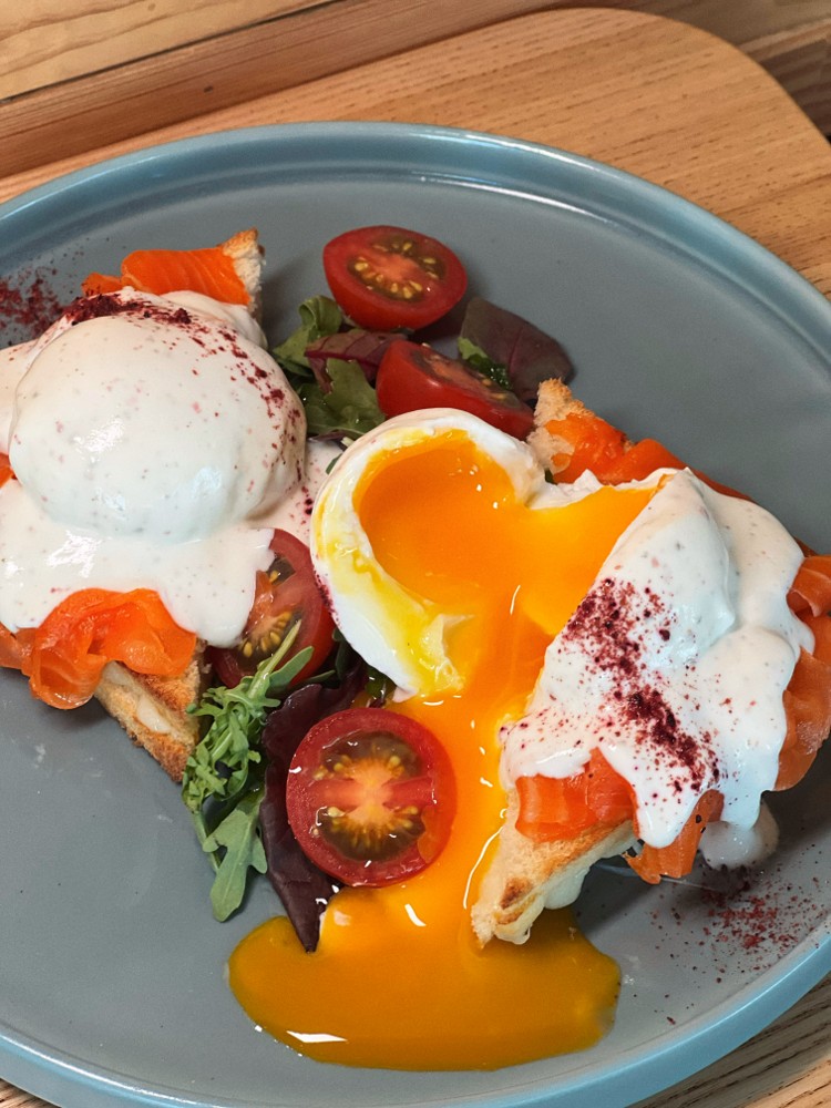 Пашот з лососем