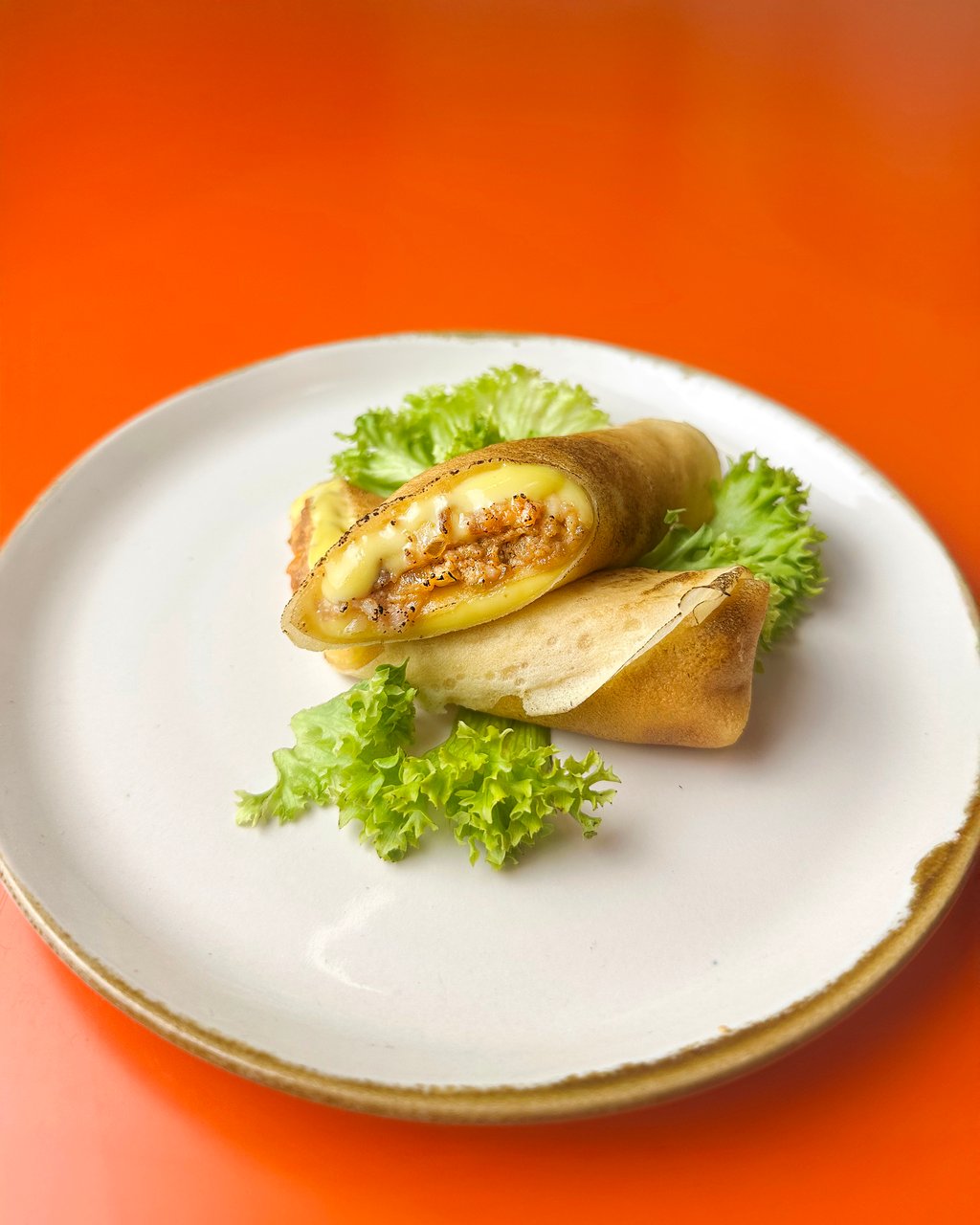 Бургер у млинці