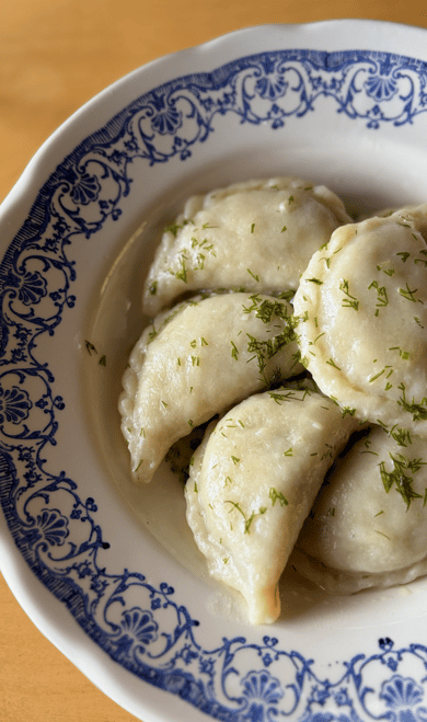 Вареники з картоплею, 300 г.