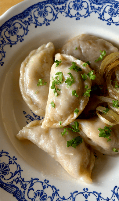 Вареники з капустою, 300 г.