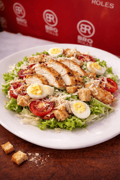 салат Цезарь с Курицей