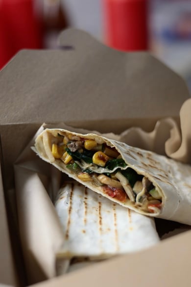 лаваш з овочами (пісний)